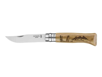 Couteau OPINEL n° 8 Inox Marmotte