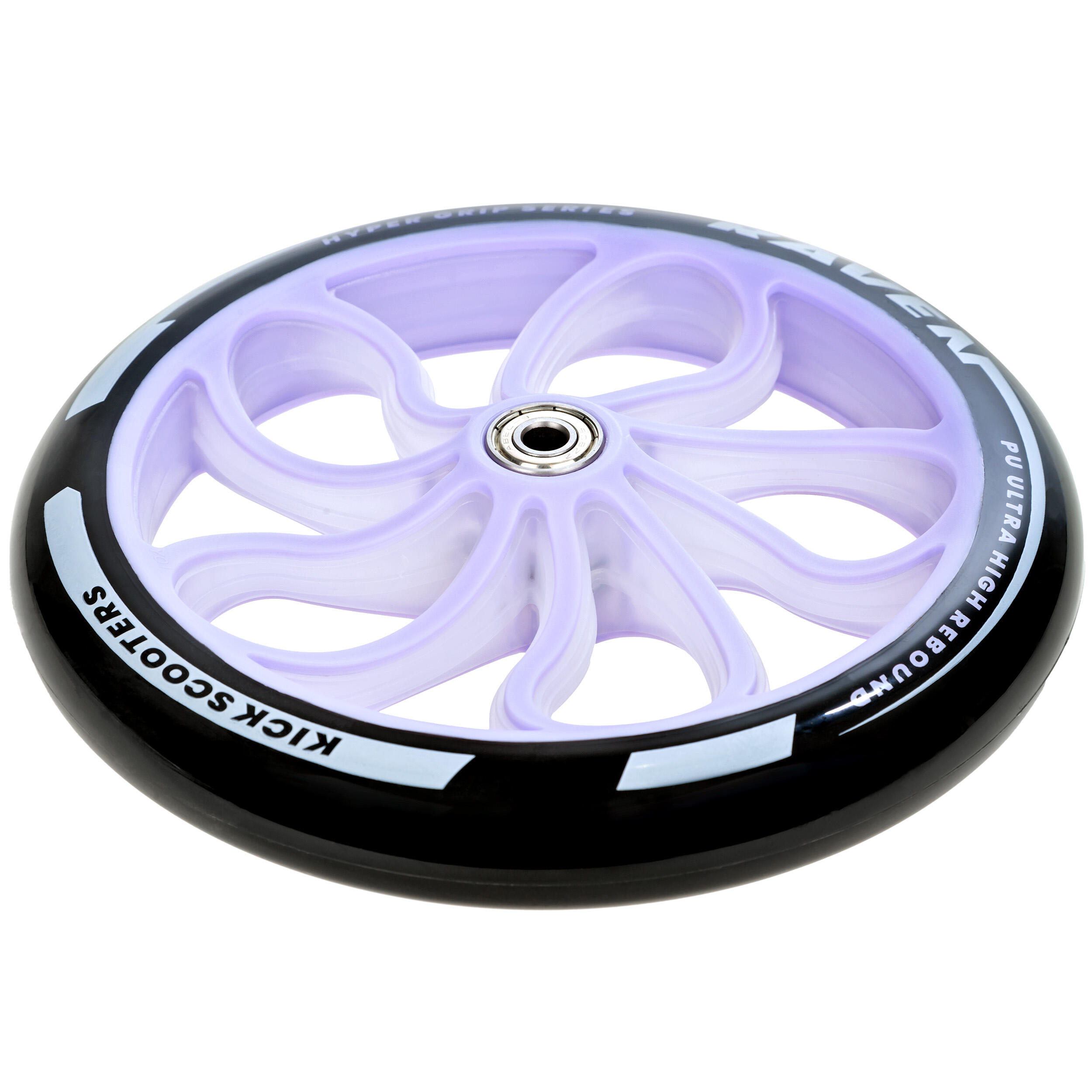 Kółka do hulajnogi Raven Galaxia 200mm 2szt LED 2/4