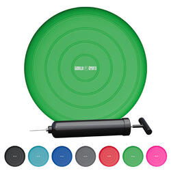 COUSSIN D'ÉQUILIBRE GONFLABLE | AÉROBIC & YOGA | 33 CM | PLUSIEURS COULEURS AU C