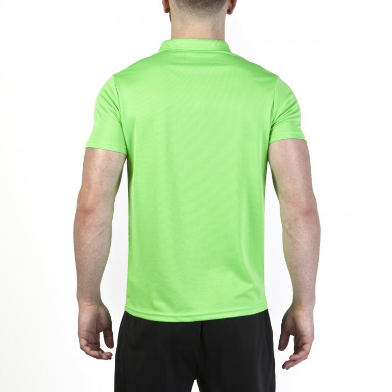 Polo Manches Courtes Golf Enfants Joma Hobby Vert Fluo 5/5