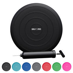 COUSSIN D'ÉQUILIBRE GONFLABLE | AÉROBIC & YOGA | 33 CM | PLUSIEURS COULEURS AU C