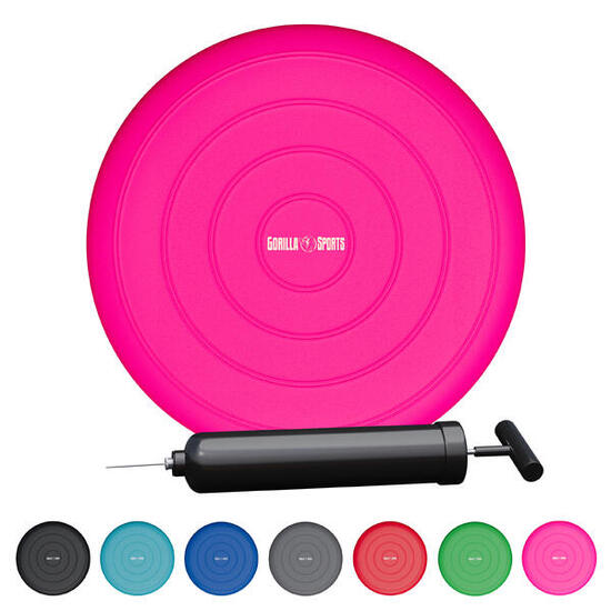 Ballsitzkissen inkl. Luftpumpe in verschiedenen Farben