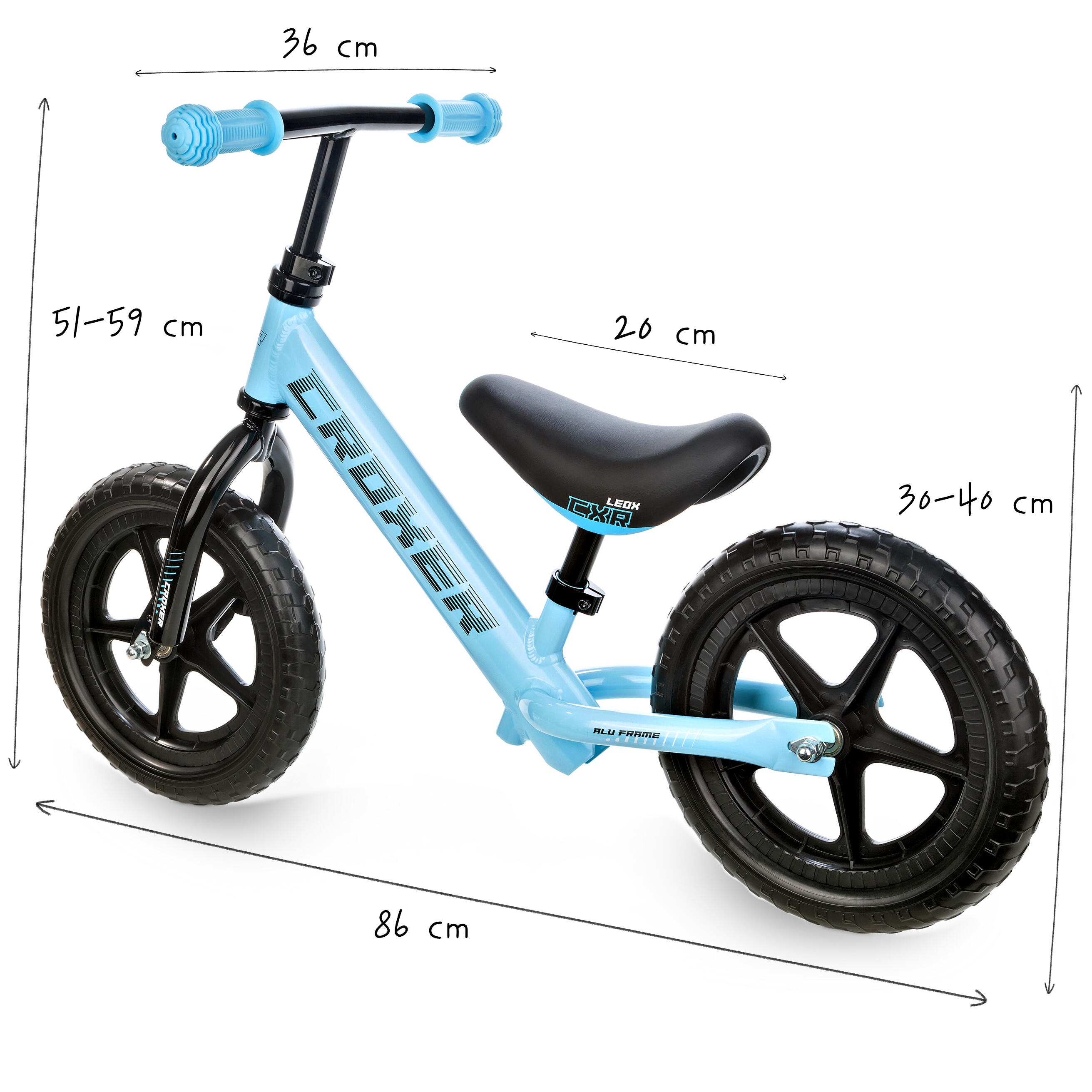 Bicicleta de cross Leox Arctic 5/7