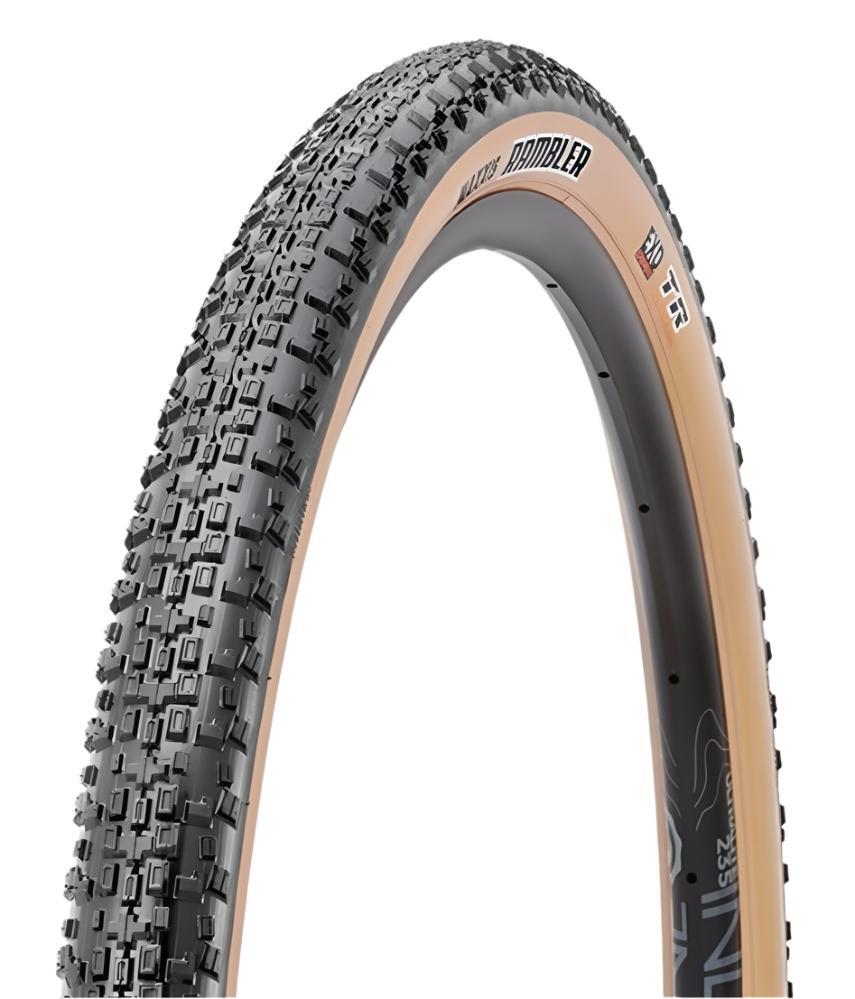 Maxxis RAMBLER EXO TR TANWALL FOLD 60TPI TYRE 700C WIDTH 50C