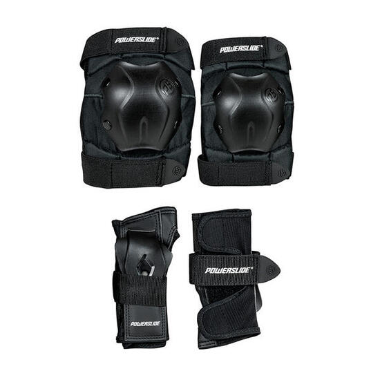 Powerslide Standard Tri-Pack de protecteurs pour hommes