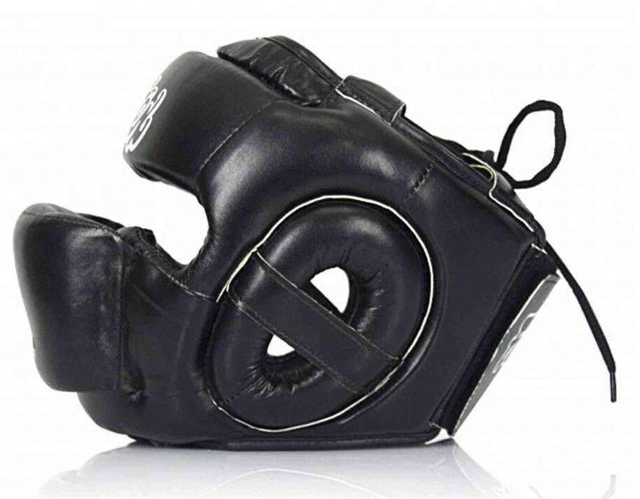 Fairtex Kask Bokserski HG14 z Ochroną Nosa Czarny 2/5