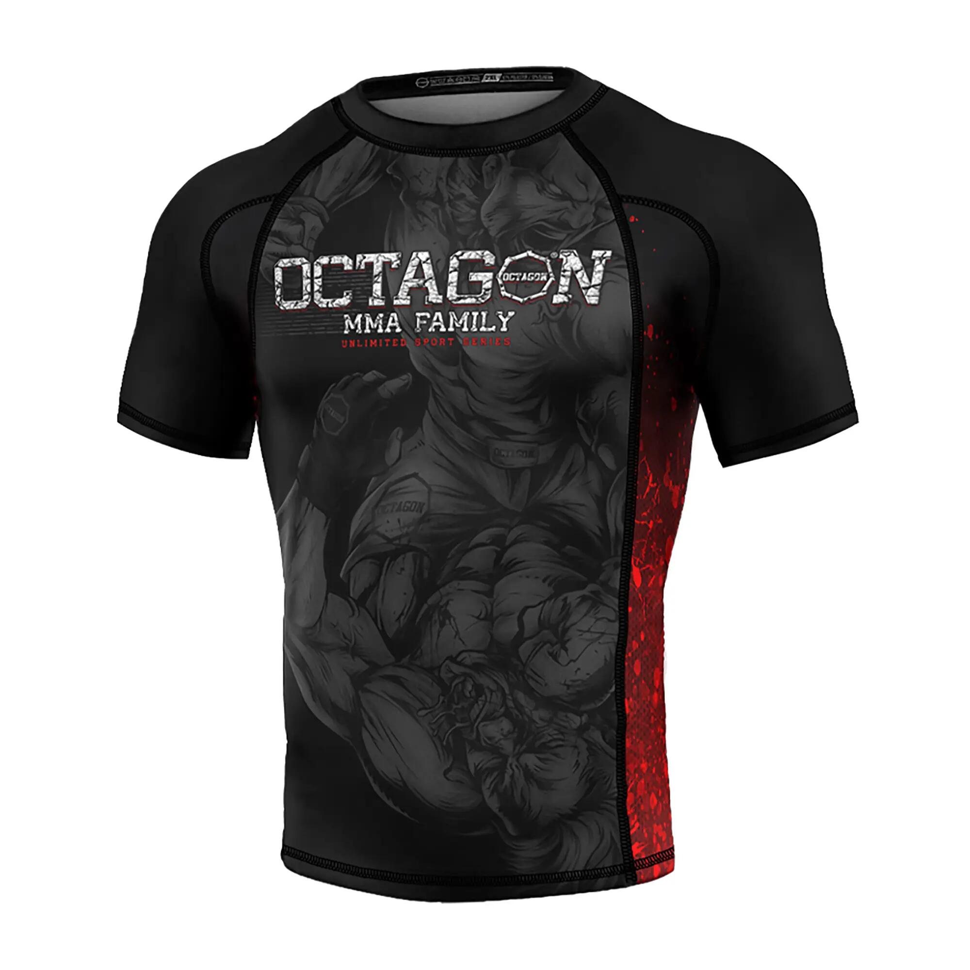 Rashguard męski Octagon Premium MMA Family 3/3