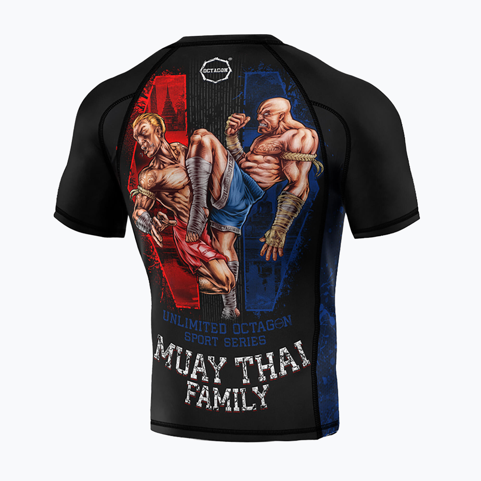 Rashguard Muay Thai Premium Octagon Family da uomo 2/3