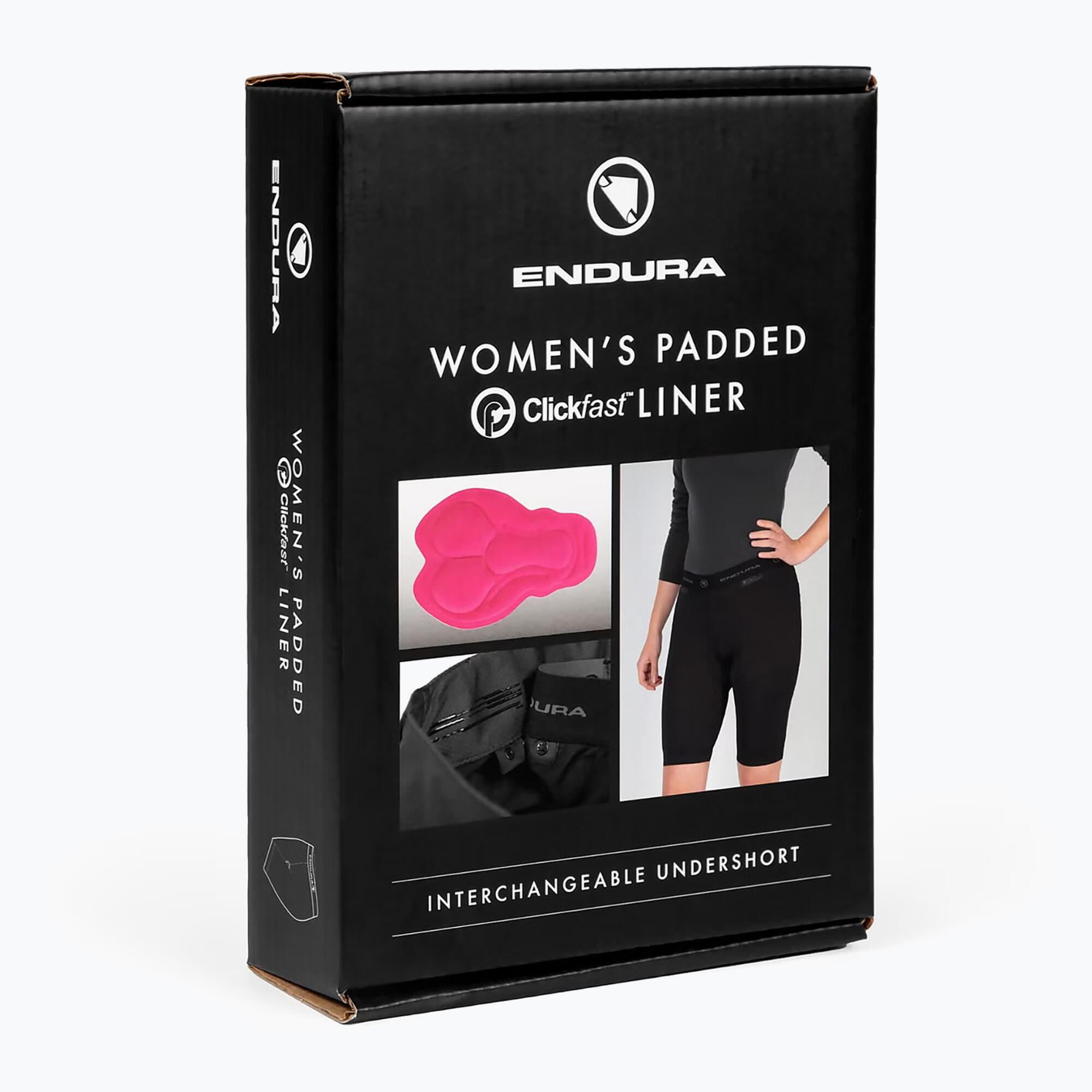 Sous-short Rembourré Endura Femme Clickfast Noir 5/5