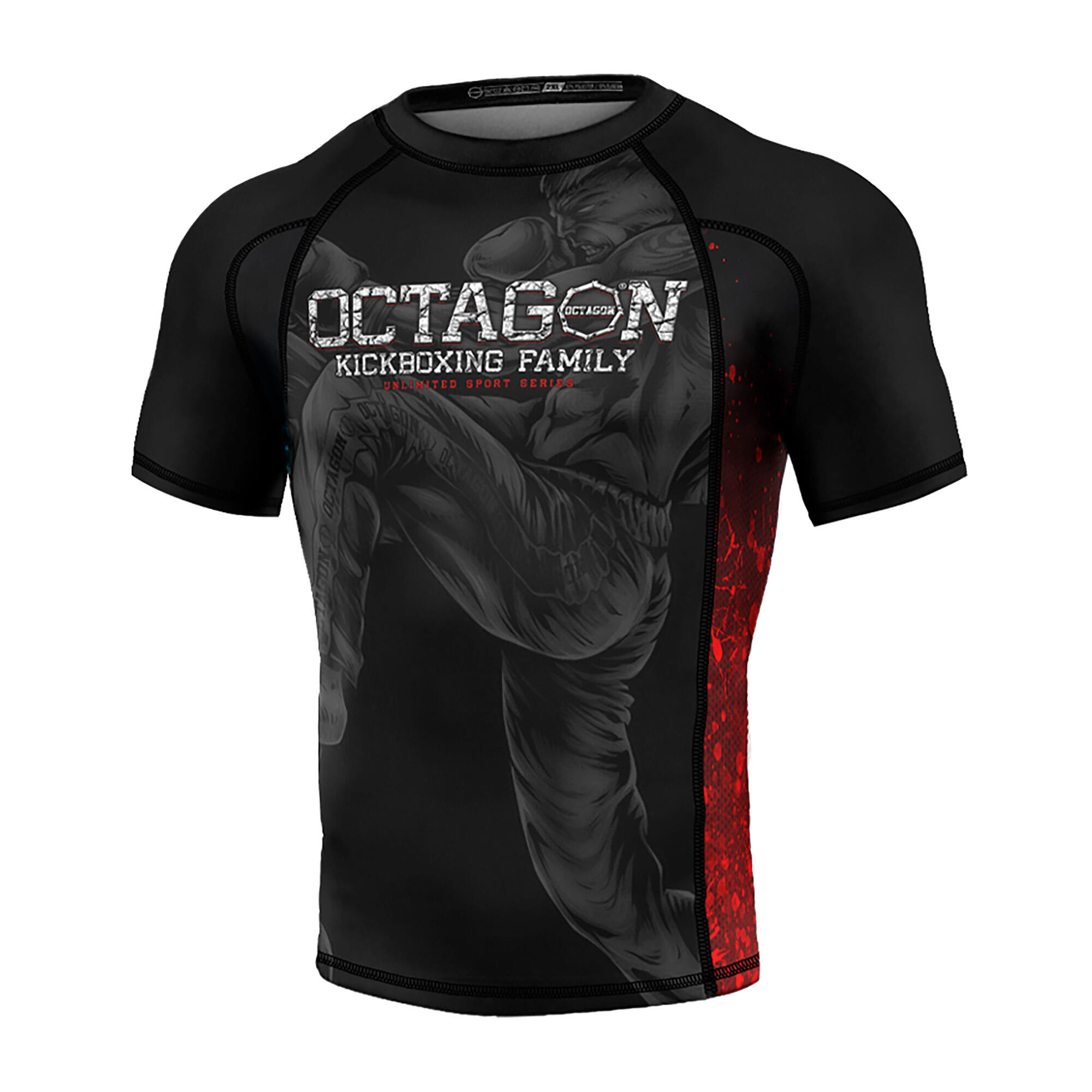 Rashguard da uomo Octagon Premium Kickboxing Family 3/3