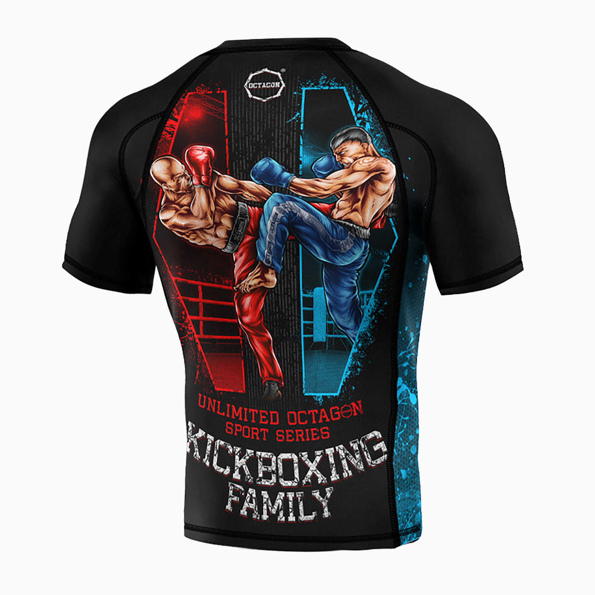 Rashguard da uomo Octagon Premium Kickboxing Family 2/3