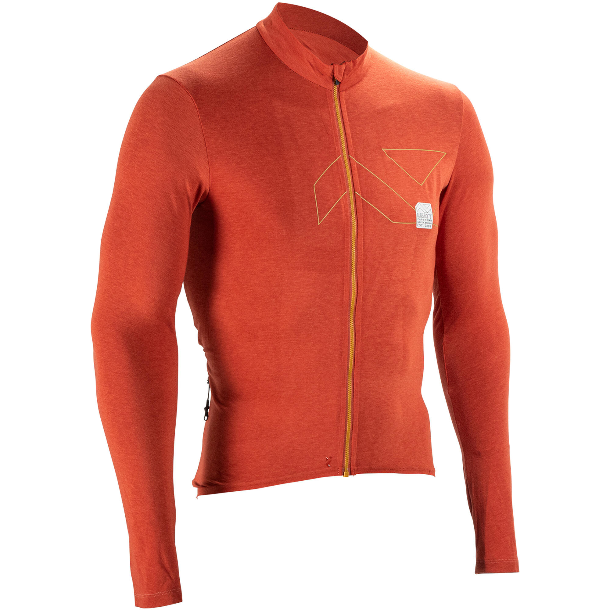 Chemise manches longues respirante VTT Endurance 4.0 Rouge Homme 7/7