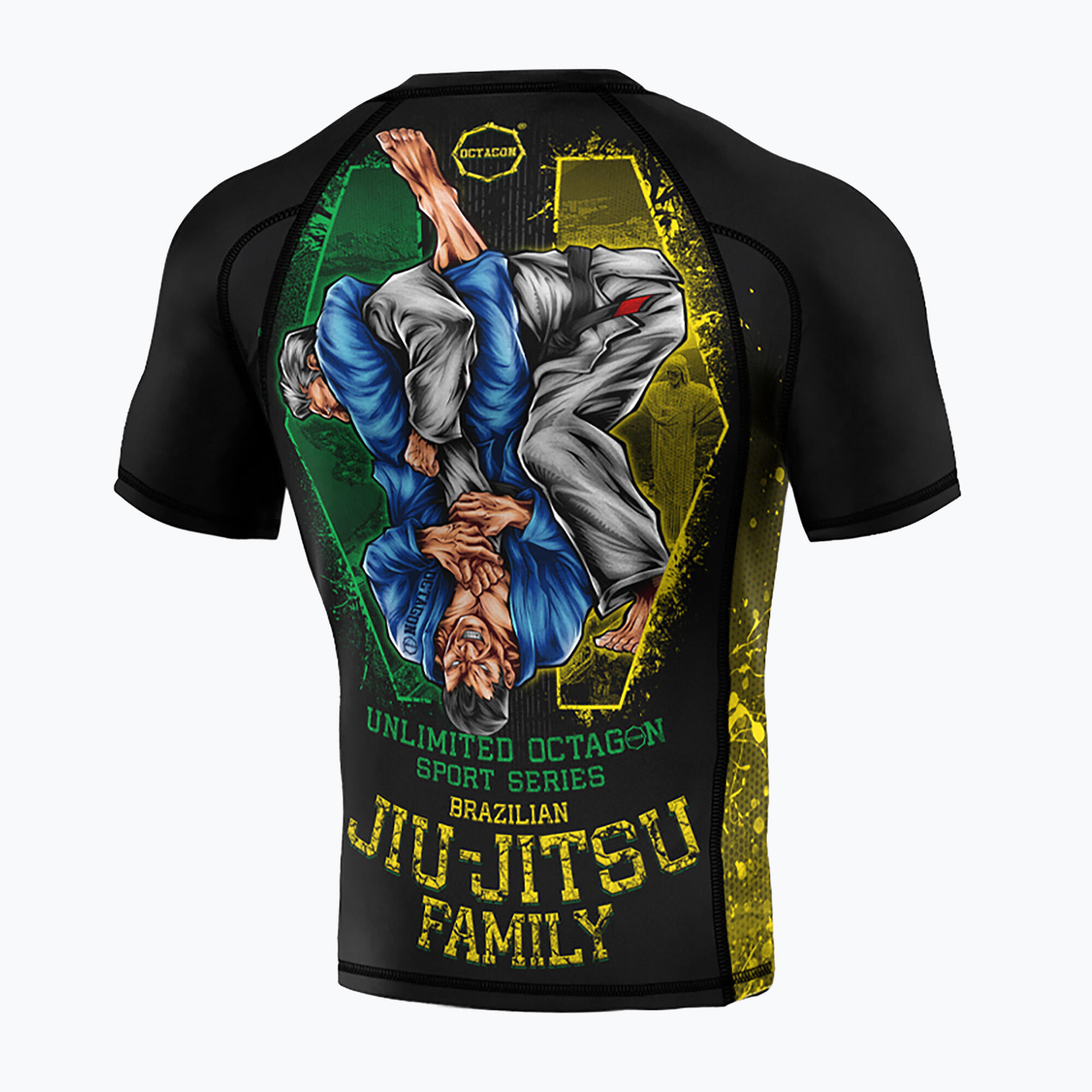 Rashguard Octagon Premium Jiu Jitsu Family Masculino 2/3