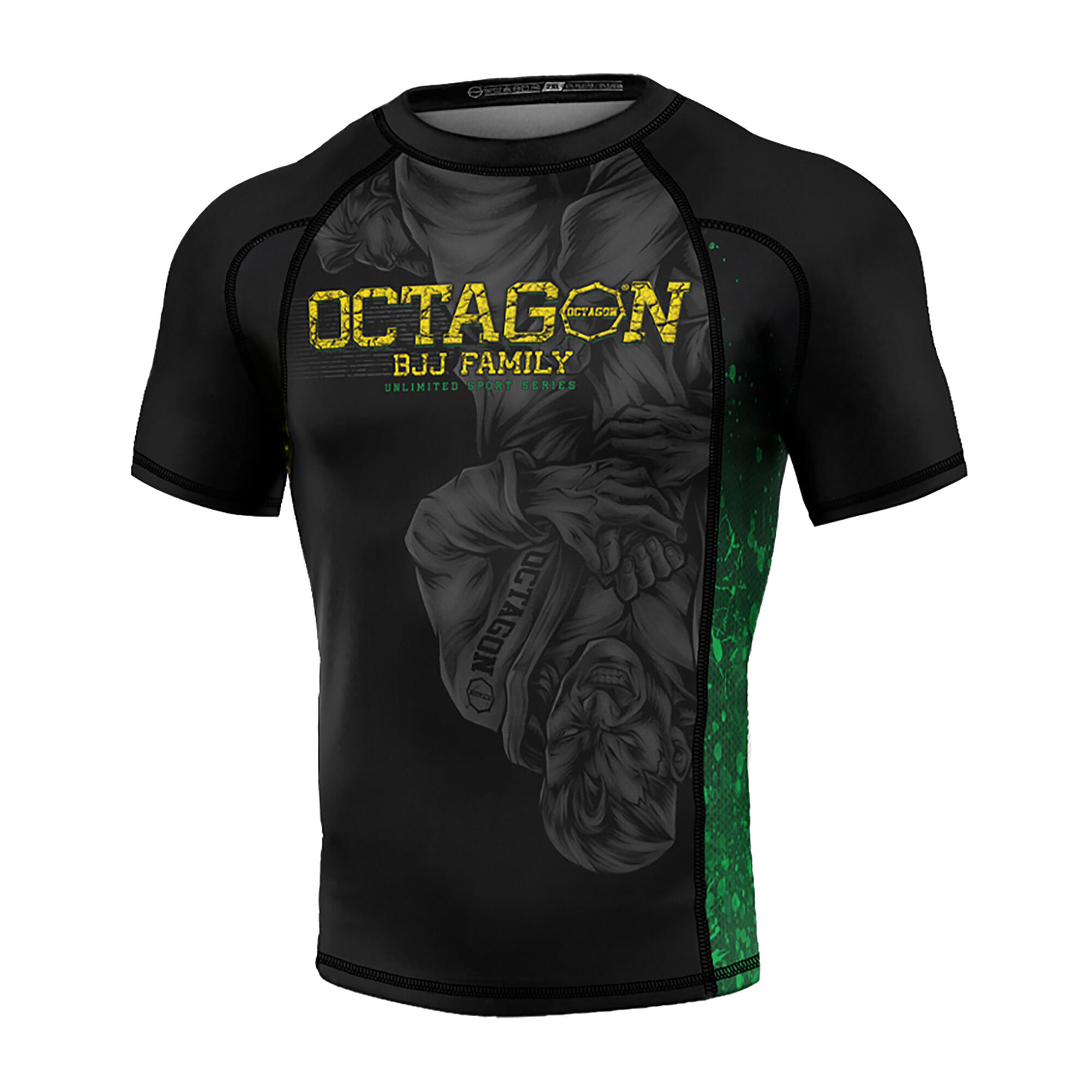 Rashguard Octagon Premium Jiu Jitsu Family Masculino 3/3