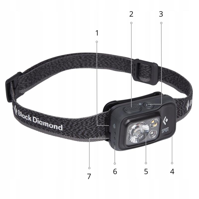 Black Diamond Latarka Czołowa Czołówka Spot 400 Bd6206720004