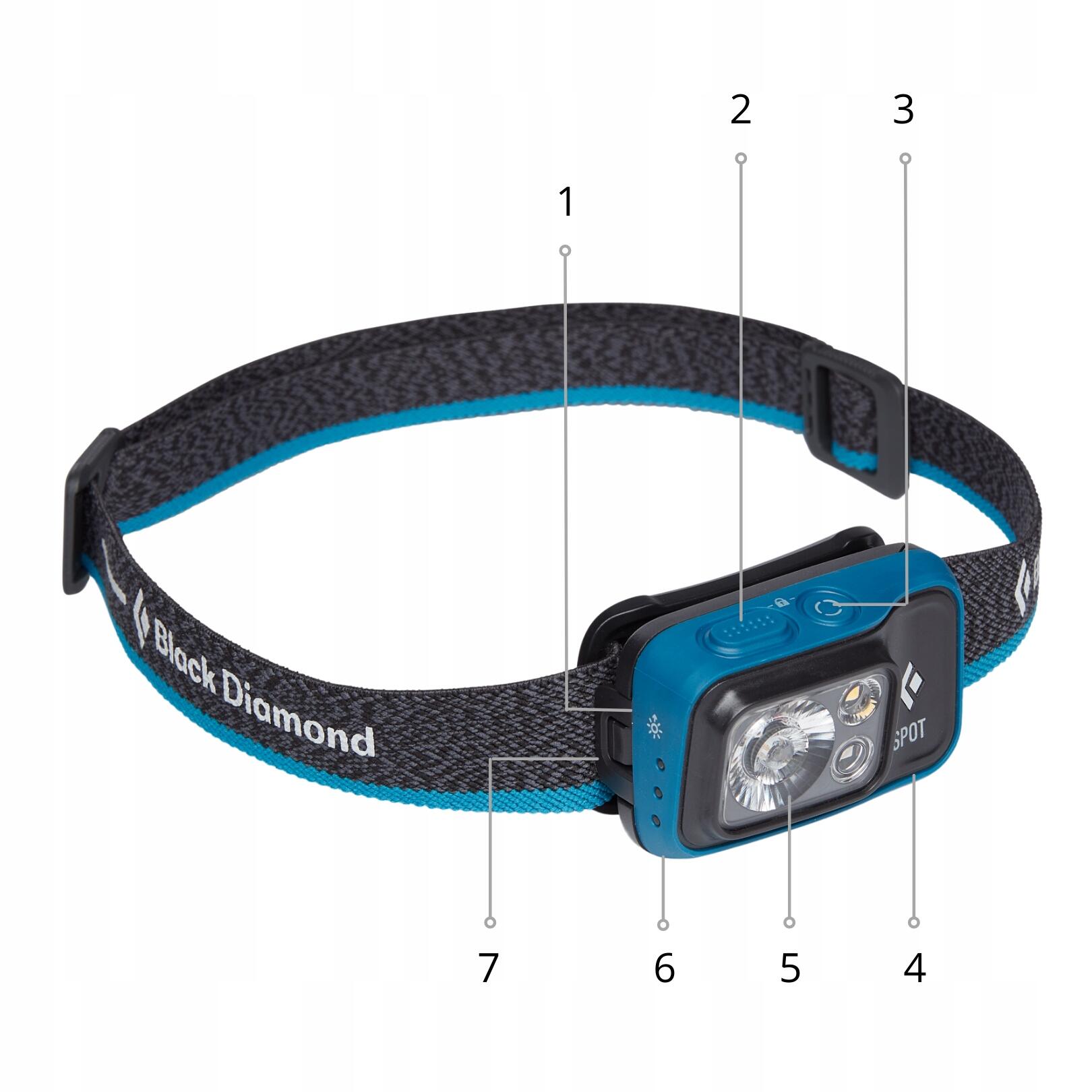 Lampe frontale Black Diamond Spot 400 5/7