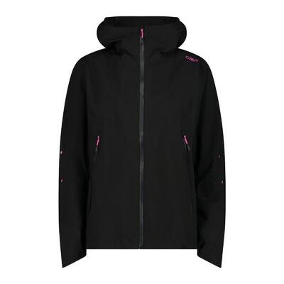 Outdoor/Trekkingjacke WOMAN JACKET FIX HOOD Wandern/Outdoor/Trekking Damen NERO