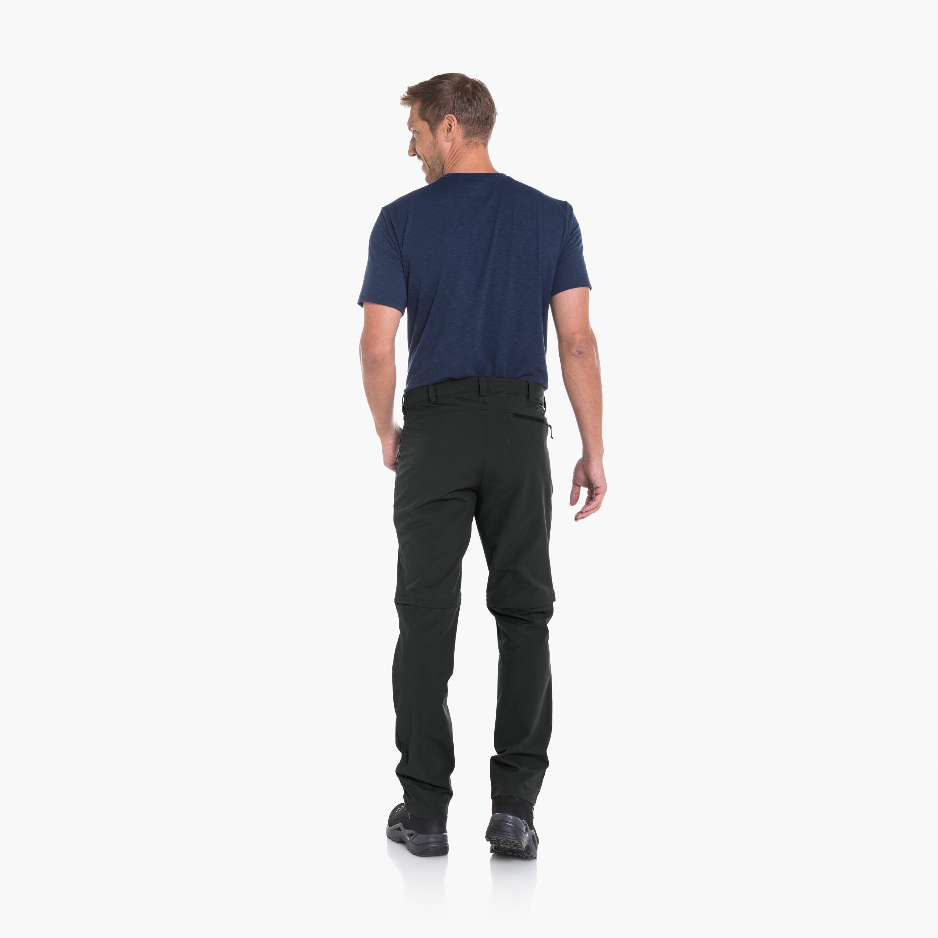 Wanderhose Folkstone Pants Zip Off Wandern/Outdoor/Trekking Herren asphalt 3/4