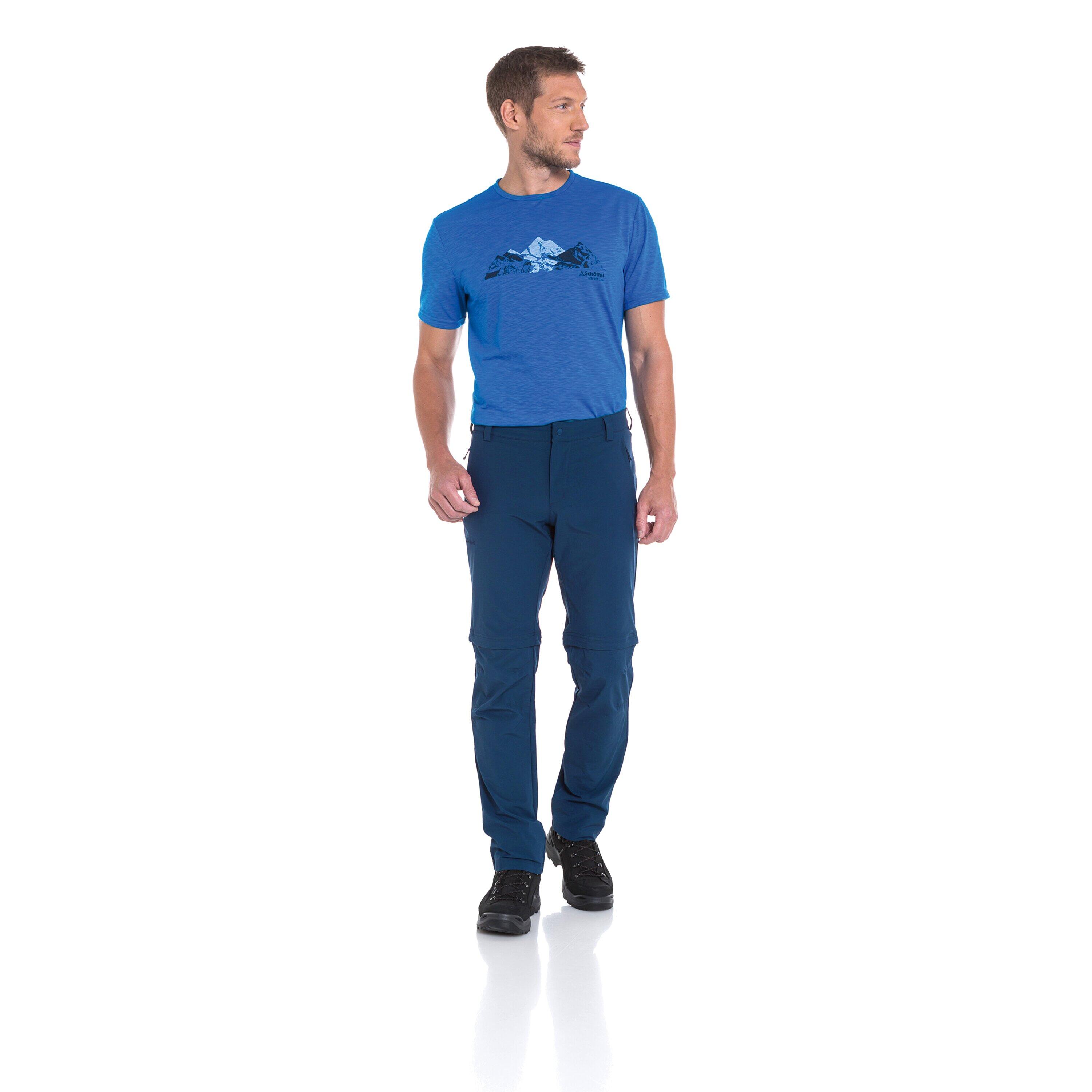 Wanderhose Folkstone Pants Zip Off Wandern/Outdoor/Trekking Herren dress blues 2/4