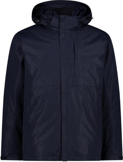 CMP MAN 3 IN 1 JACKET DOPPELJACKE BLACK BLUE 56
