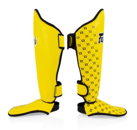 Schienbeinschoner Fairtex SP5 Gelb XL 3/6