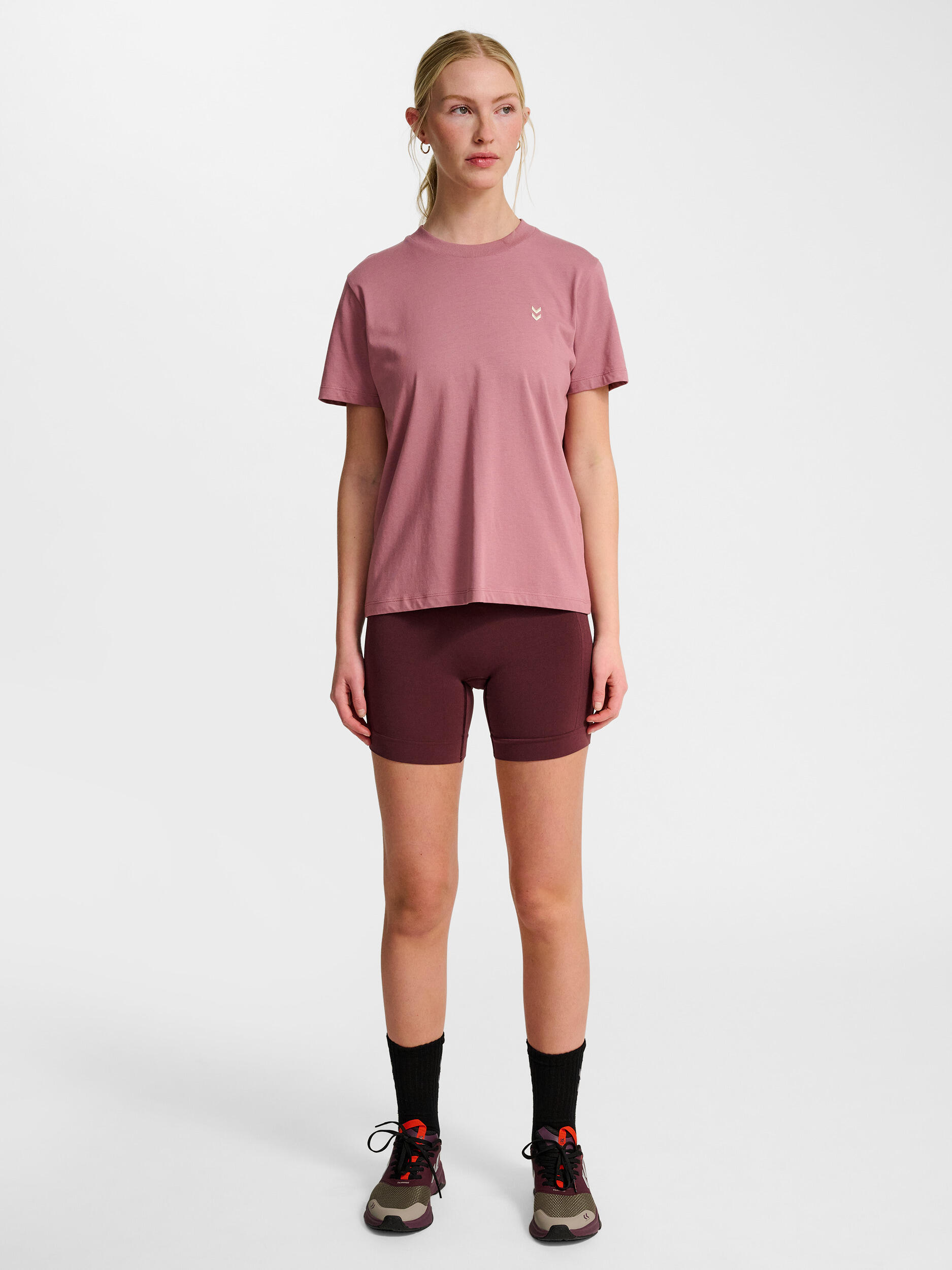 Instap T-Shirt Hmlpulse Training Dames HUMMEL 5/7