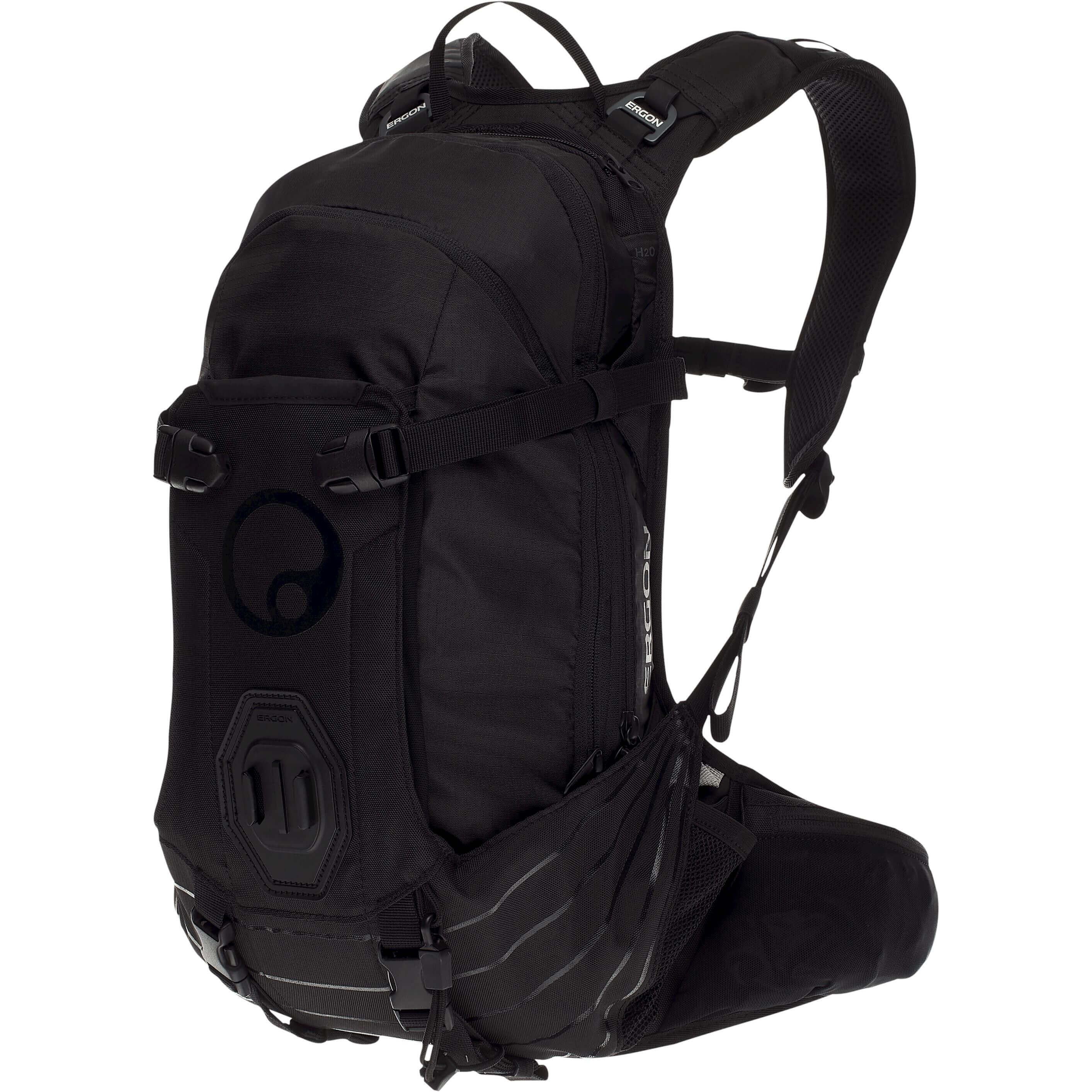 ERGON Ergon BA2 Zwart - Compacte All-Mountain rugzak voor actiecamera's