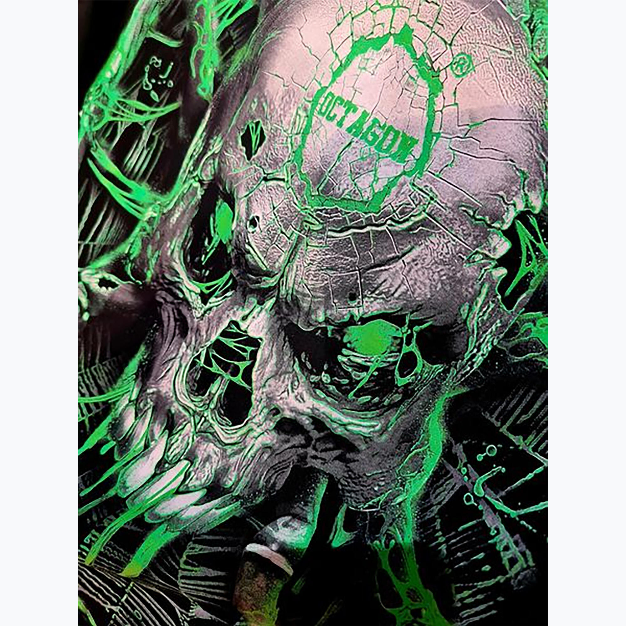 Rashguard Octagon Premium Spiderskull da uomo 3/4
