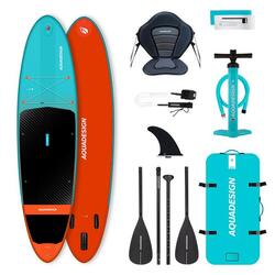 Pack Stand up Paddle Gonflable SUP/Kayak (jusqu'à 140Kg) - Django 10'8