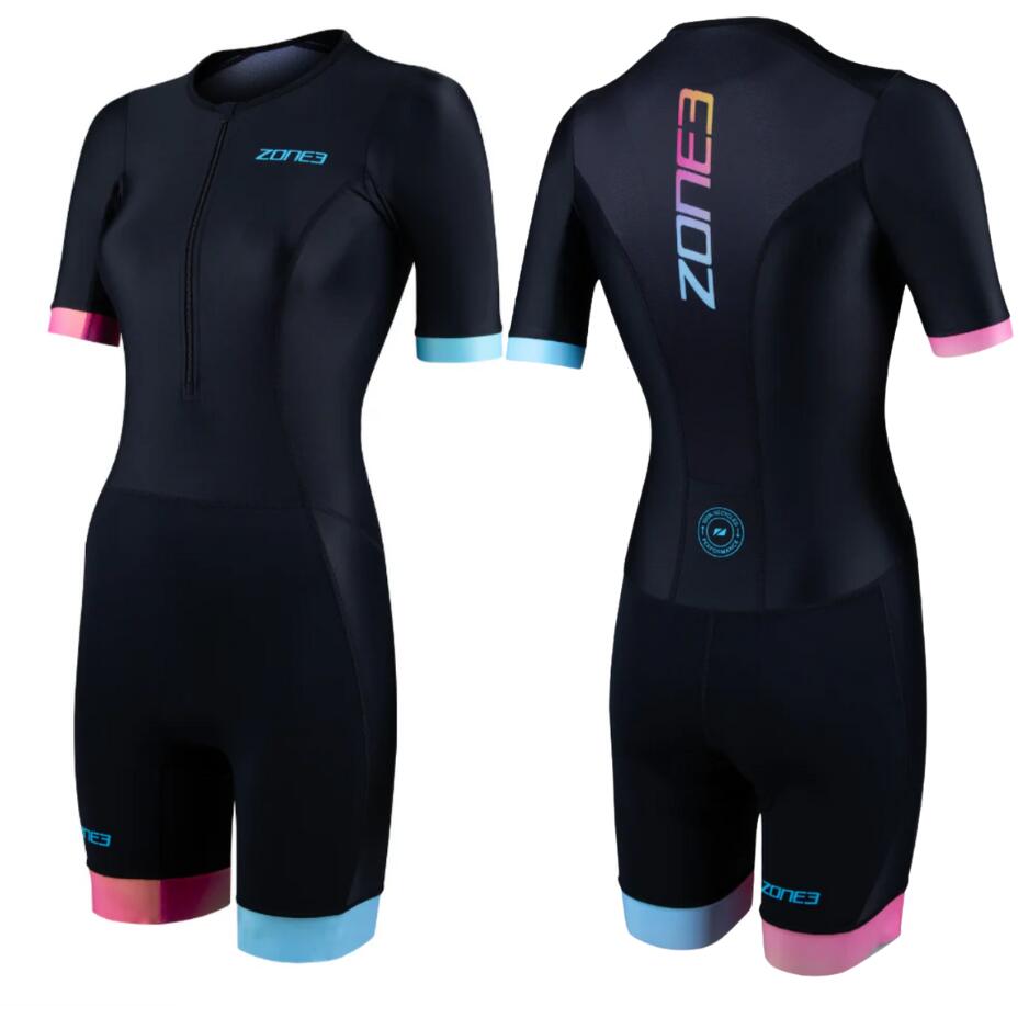 ZONE3 In the water, or on foot, fully enjoy the high-end comfort of this trisuit.