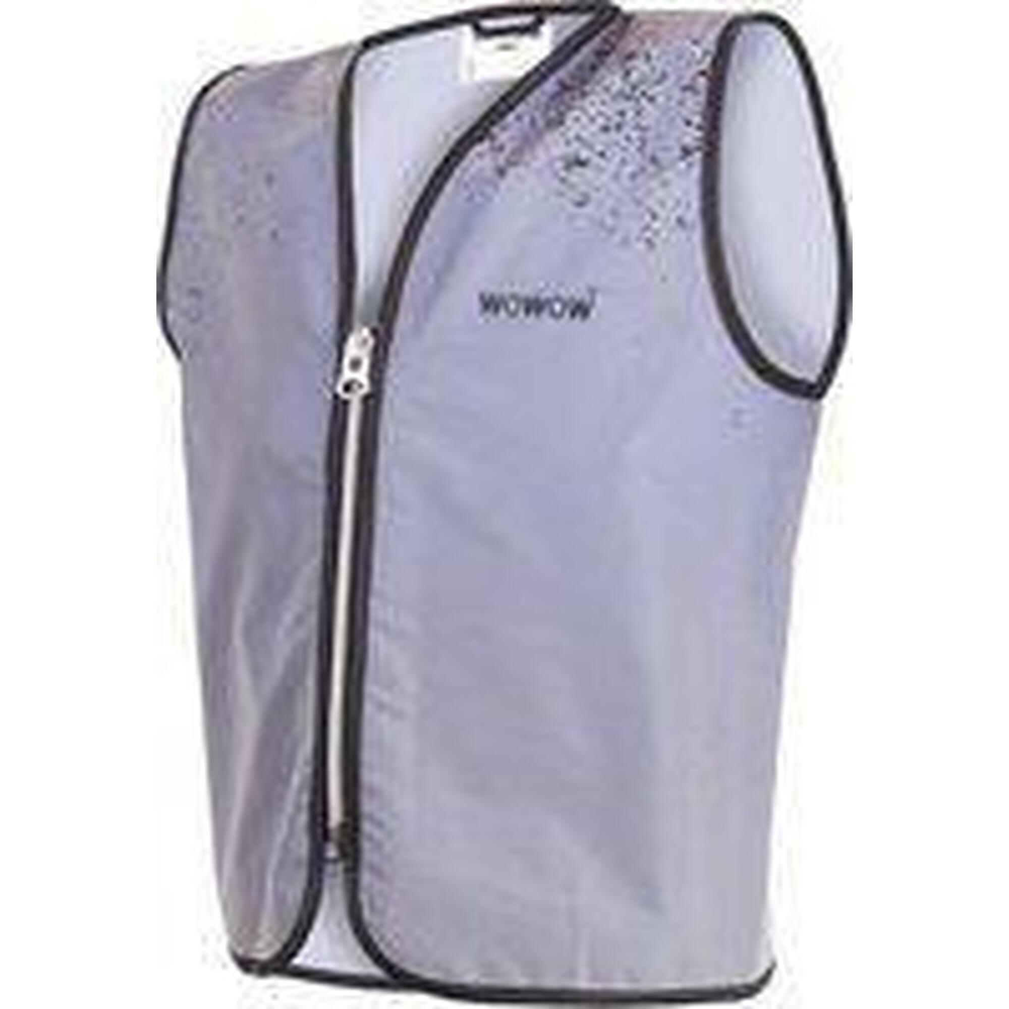 Gilet De Chasse Fluo Réfléchissant - Orange Vif Avec Bandes Réfléchissantes, Taille Unique, Motif Sanglier, Norme CE