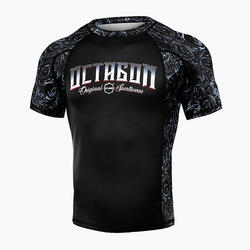 Rashguard Octogone Premium Santa Muerte pour hommes