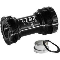 CEMA T47A SRAM GXP Pédalier - Céramique Noire Enrobée