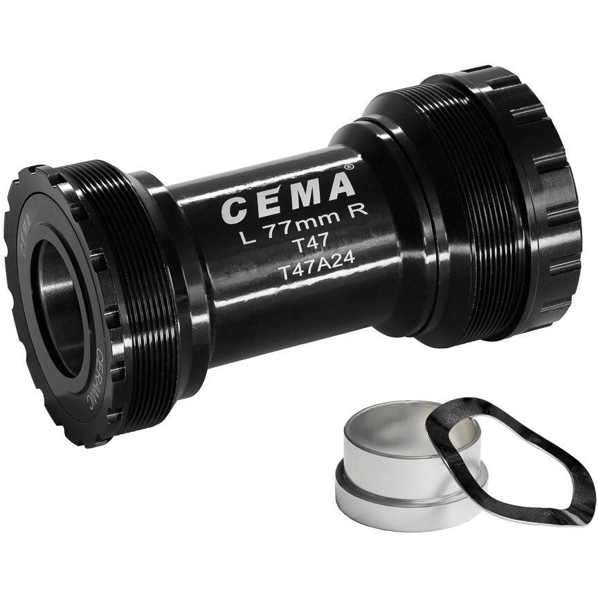 CEMA Cema movimento centrale T47A SRAM GXP SG3 c/ rivestimento ceramico nero.