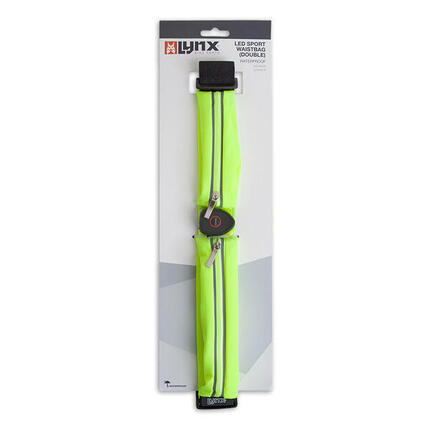 Lynx LED Sport Hüfttasche Laufgürtel Doppel USB