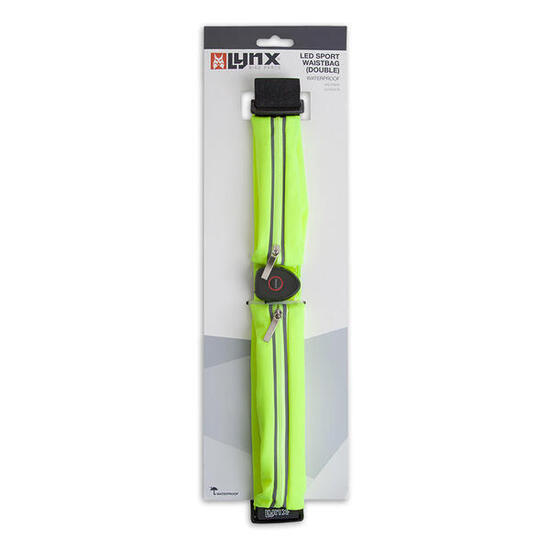 Lynx LED Sport Hüfttasche Laufgürtel Doppel USB