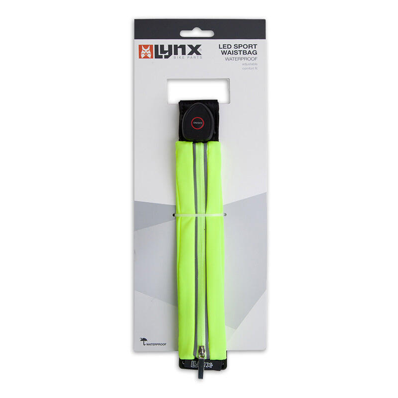LYNX Lynx LED Sport Heuptas met USB Oplaadfunctie voor Hardlopen