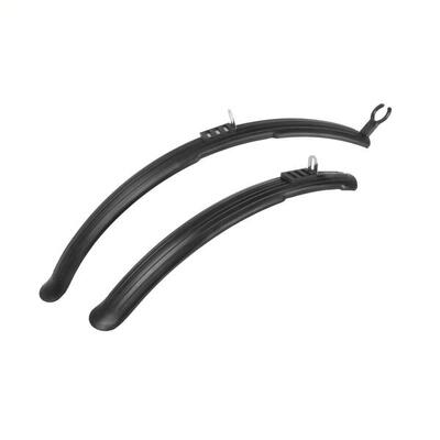 M-wave universele kunststof spatbordset voor fietsen 26-29 inch