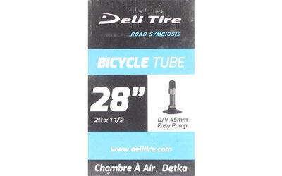 Deli binnenband dv19 28/29 47/57-622 dv 45mm - perfect voor elke fietstocht