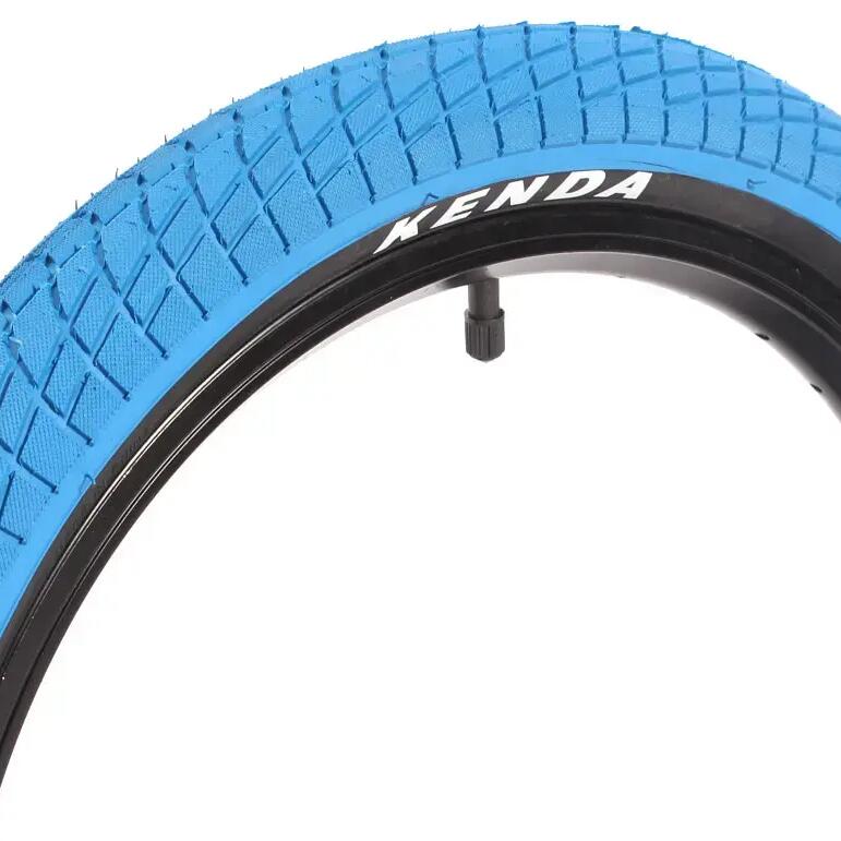 BMX TYRE BLUE 18 x 2.25 INCHES KENDA KHEBIKES