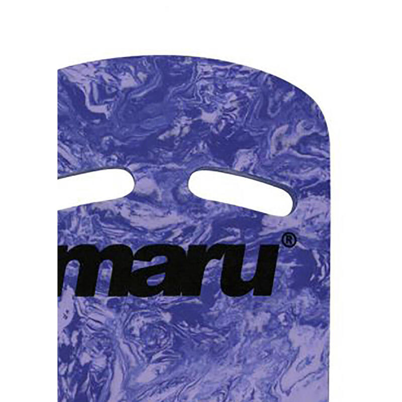 Maru Swirl Two Grip Fitness Kickboard - Purple