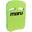 Maru Two Grip Kickboard - Bleu / Citron Vert