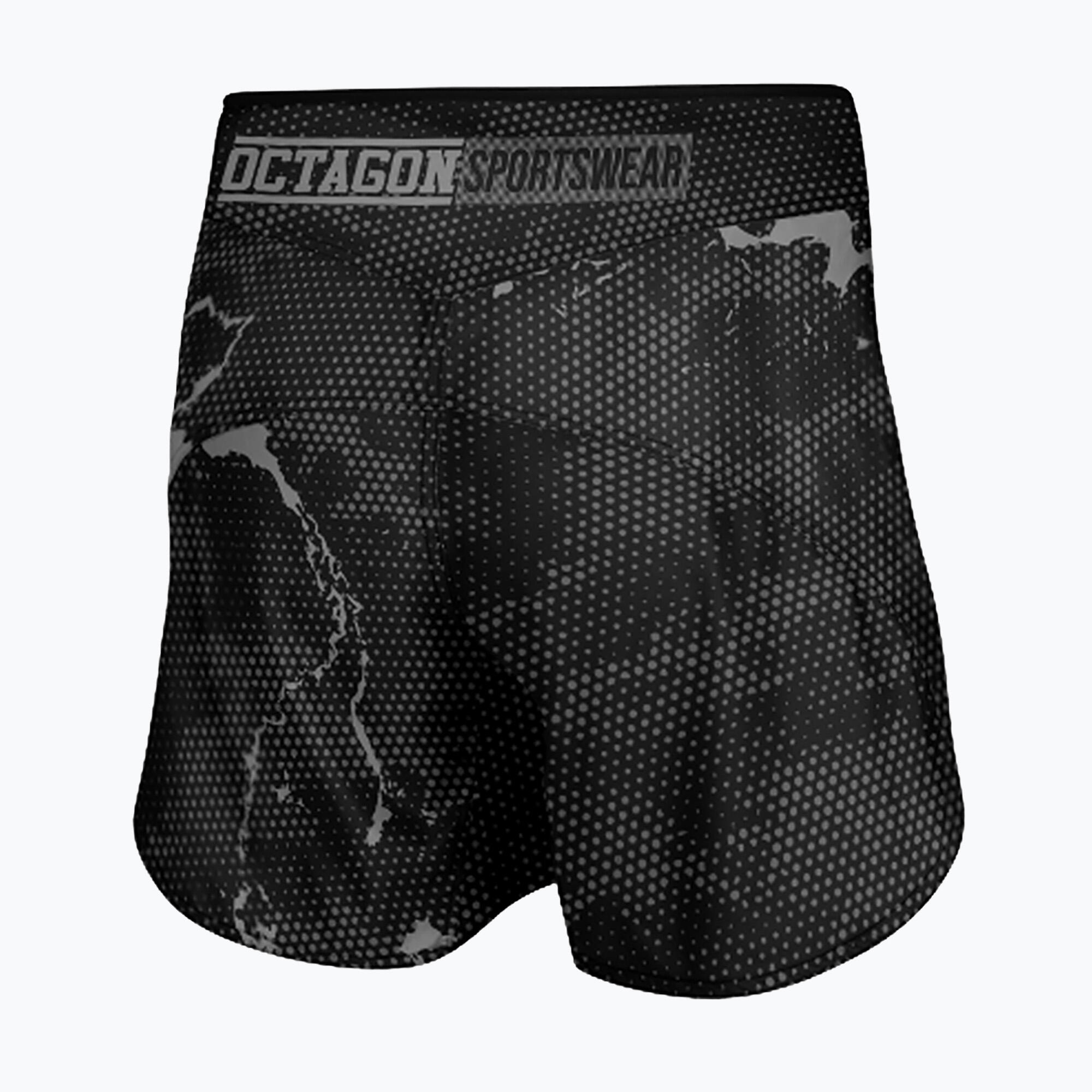 Pantaloncini da allenamento MMA Octagon Marble Camo da uomo 2/4
