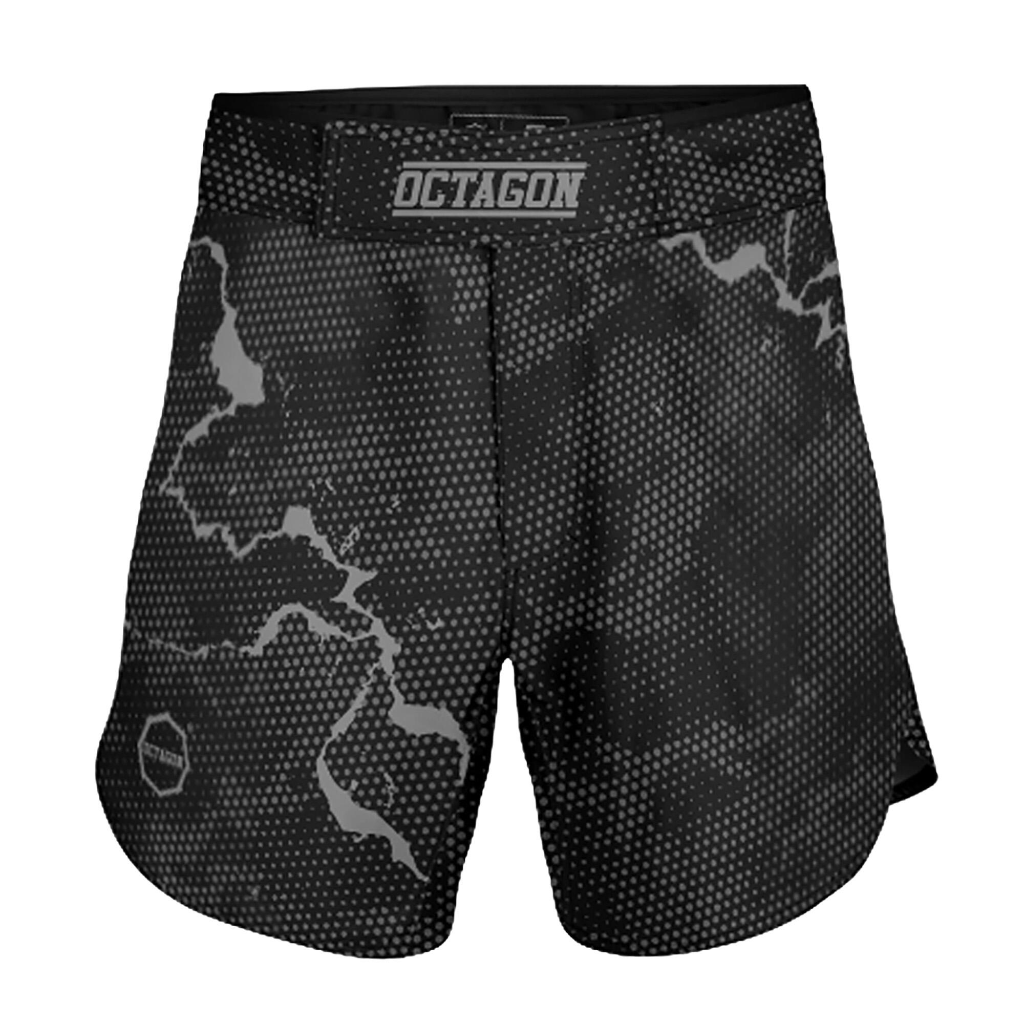 Pantaloncini da allenamento MMA Octagon Marble Camo da uomo 4/4