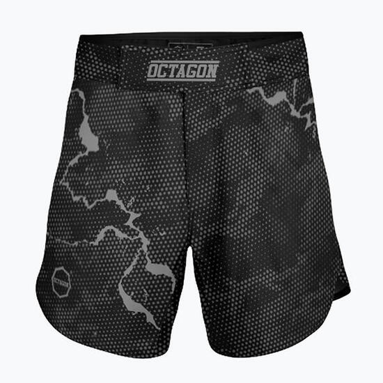 Short d'entraînement MMA Octagon Marble Camo pour homme