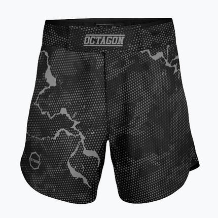 Short d'entraînement MMA Octagon Marble Camo pour homme