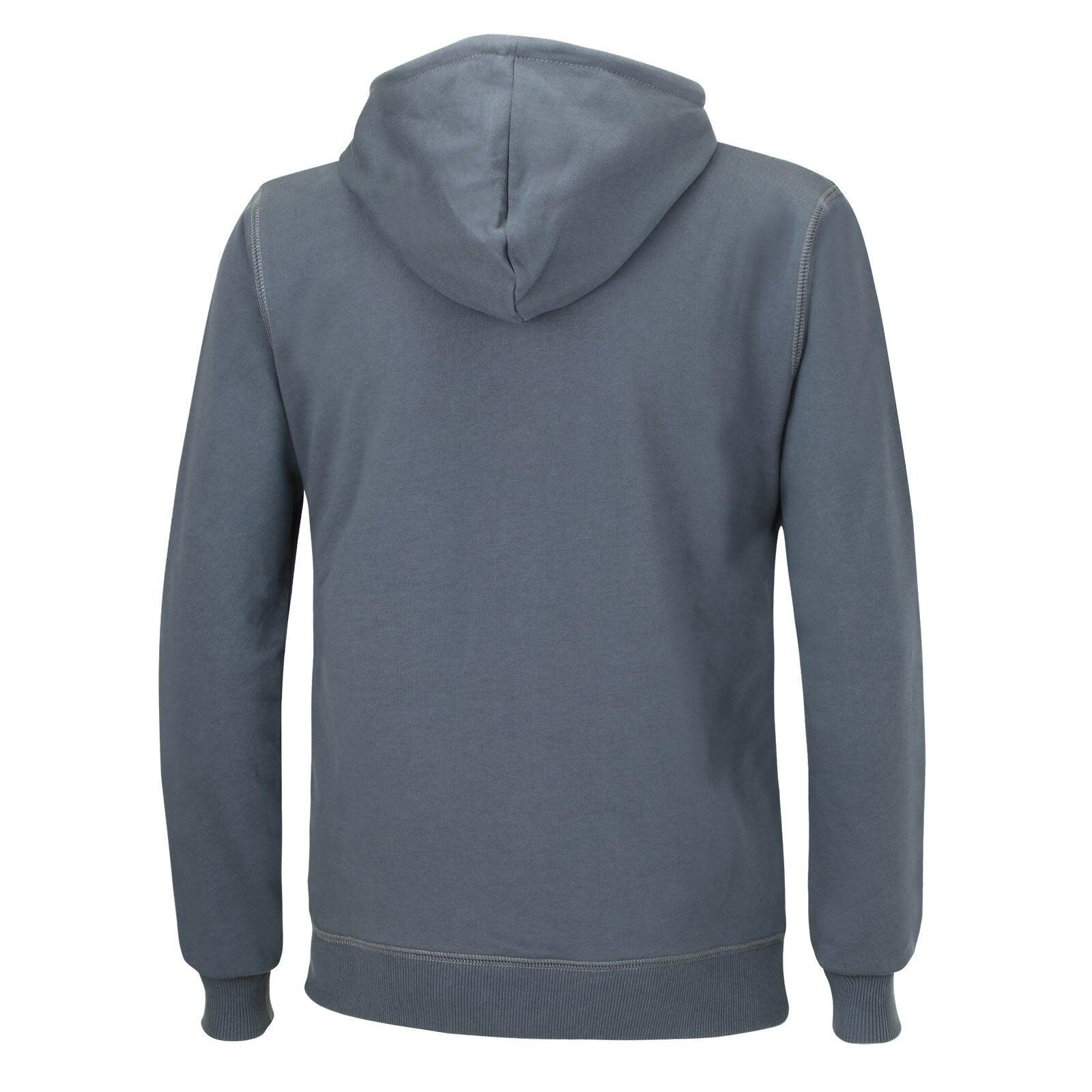 Sweatshirt Crew Team mit Kapuze Dunkelgrau 2/3