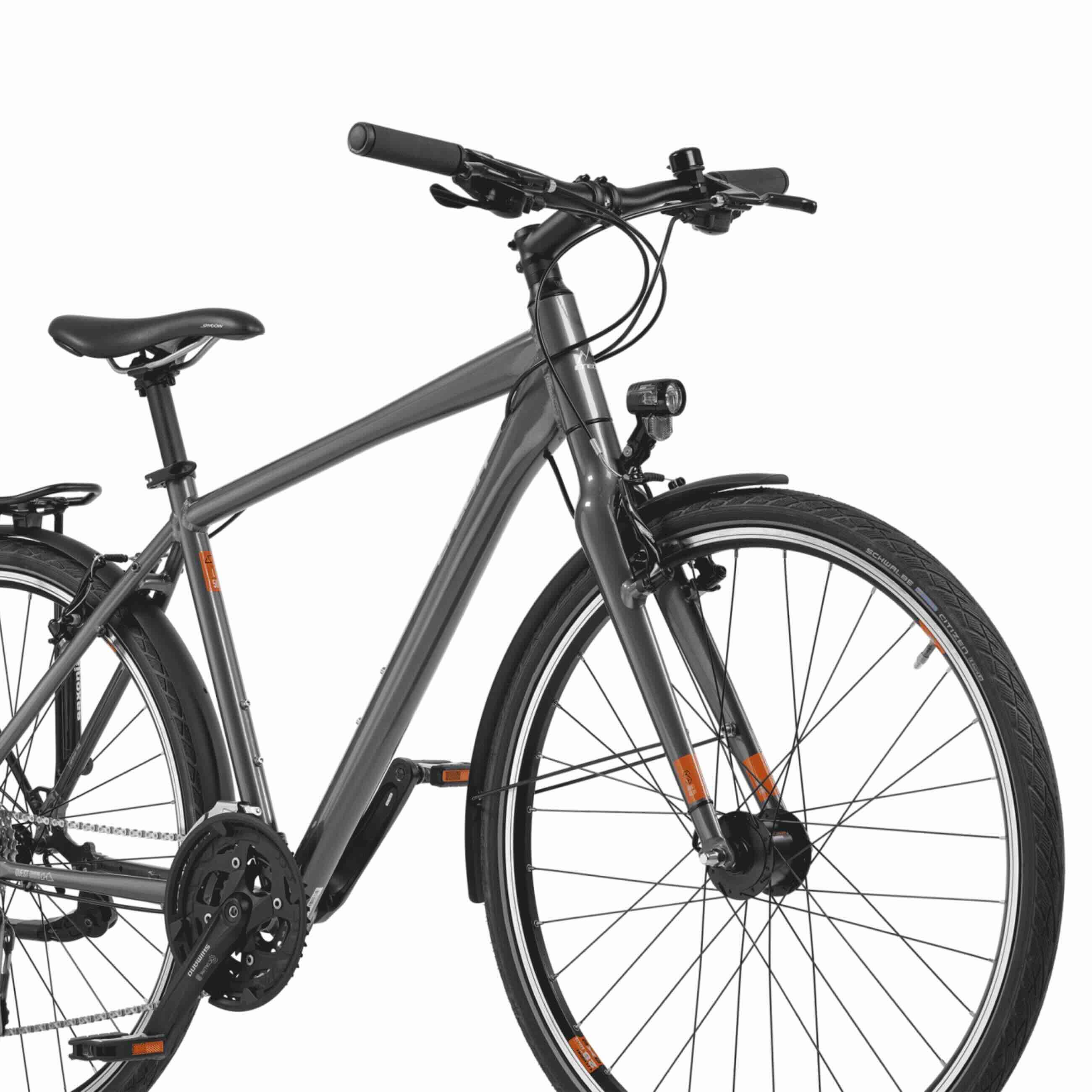 28" Herren Trekking Fahrrad QUEST VB GENT Trekkingrad Shimano 24 x Gang SHIMANO 4/4