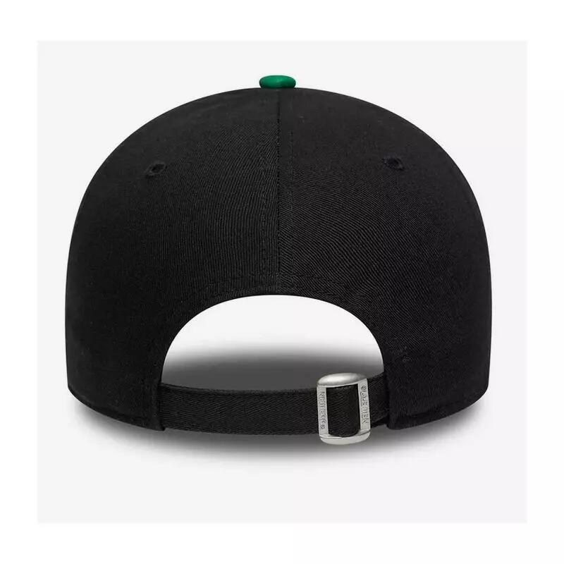 Casquette NBA Boston Celtics New Era Side Patch 9FORTY Noir 3/4