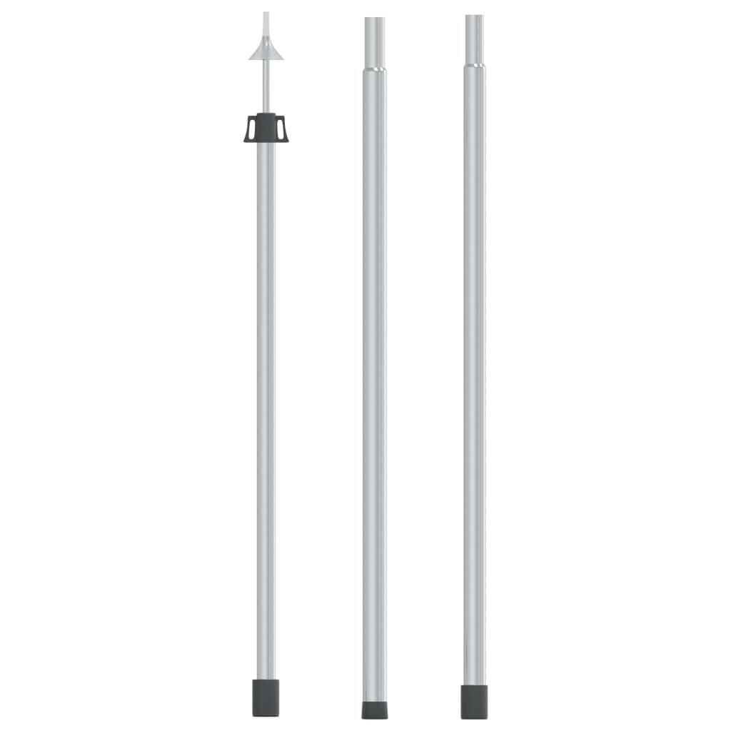 Telescopic Awning Pole 102-260 cm Aluminum